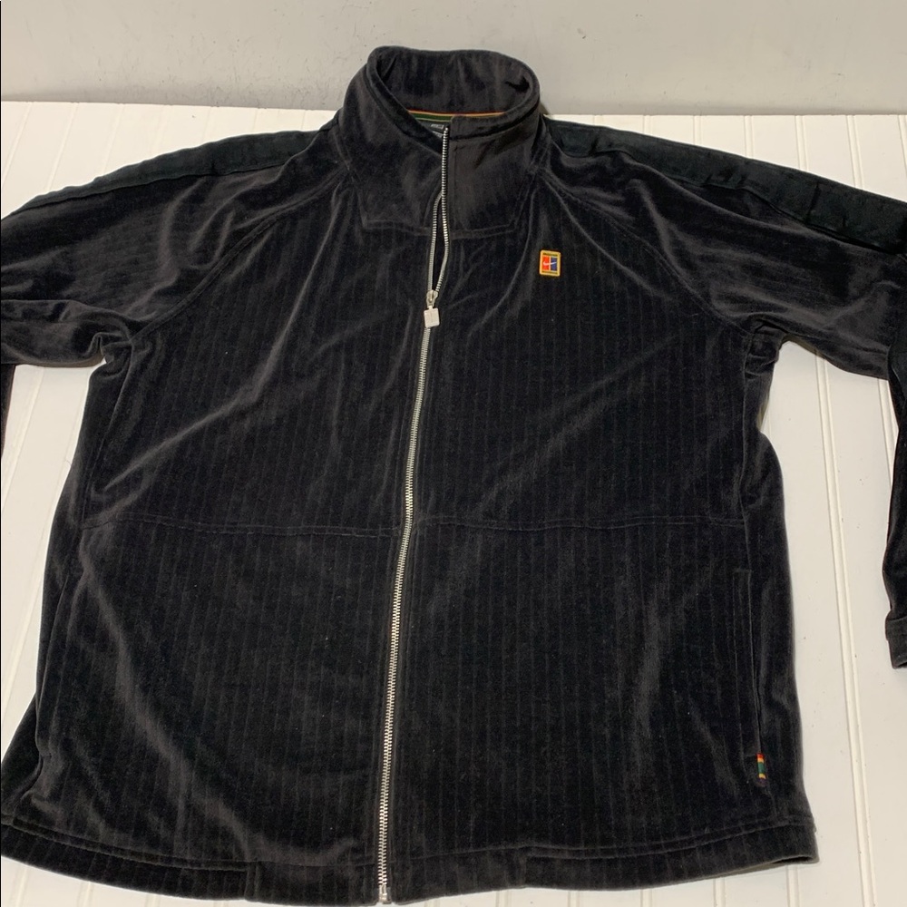 Nike court Black Full-Zip Jacket